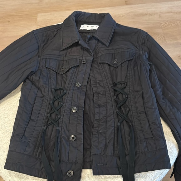 Proenza Schuler White Label Black Jacket - Picture 1 of 4